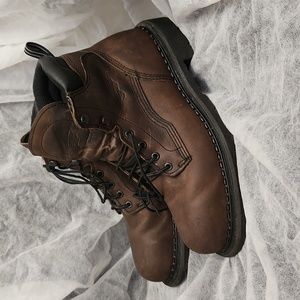 Red Wing Shoes Mens Boots 6" Steel Toe Waterproof Brown 4406 Size 10.5 D USA